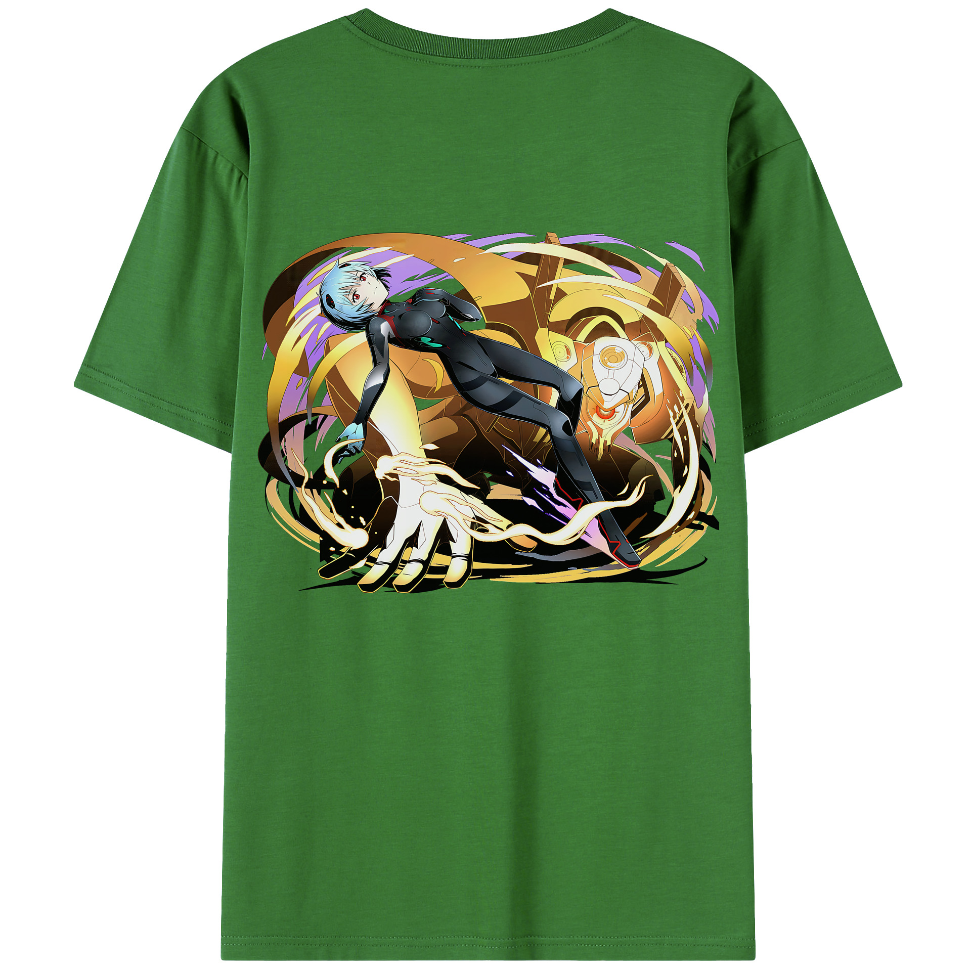 （画像用） EVA 新世紀エヴァンゲリオン レディース半袖Tシャツ(バックプリント)